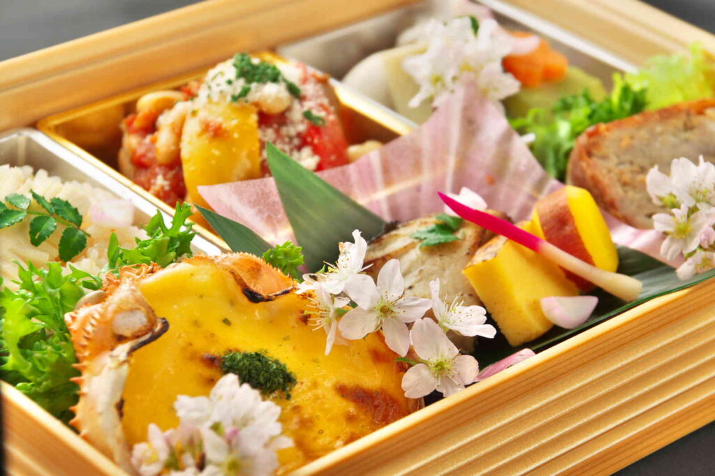 桜花折衷弁当 ジャルディーノ