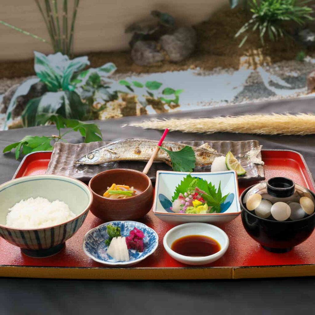 秋の味覚 三種の御膳