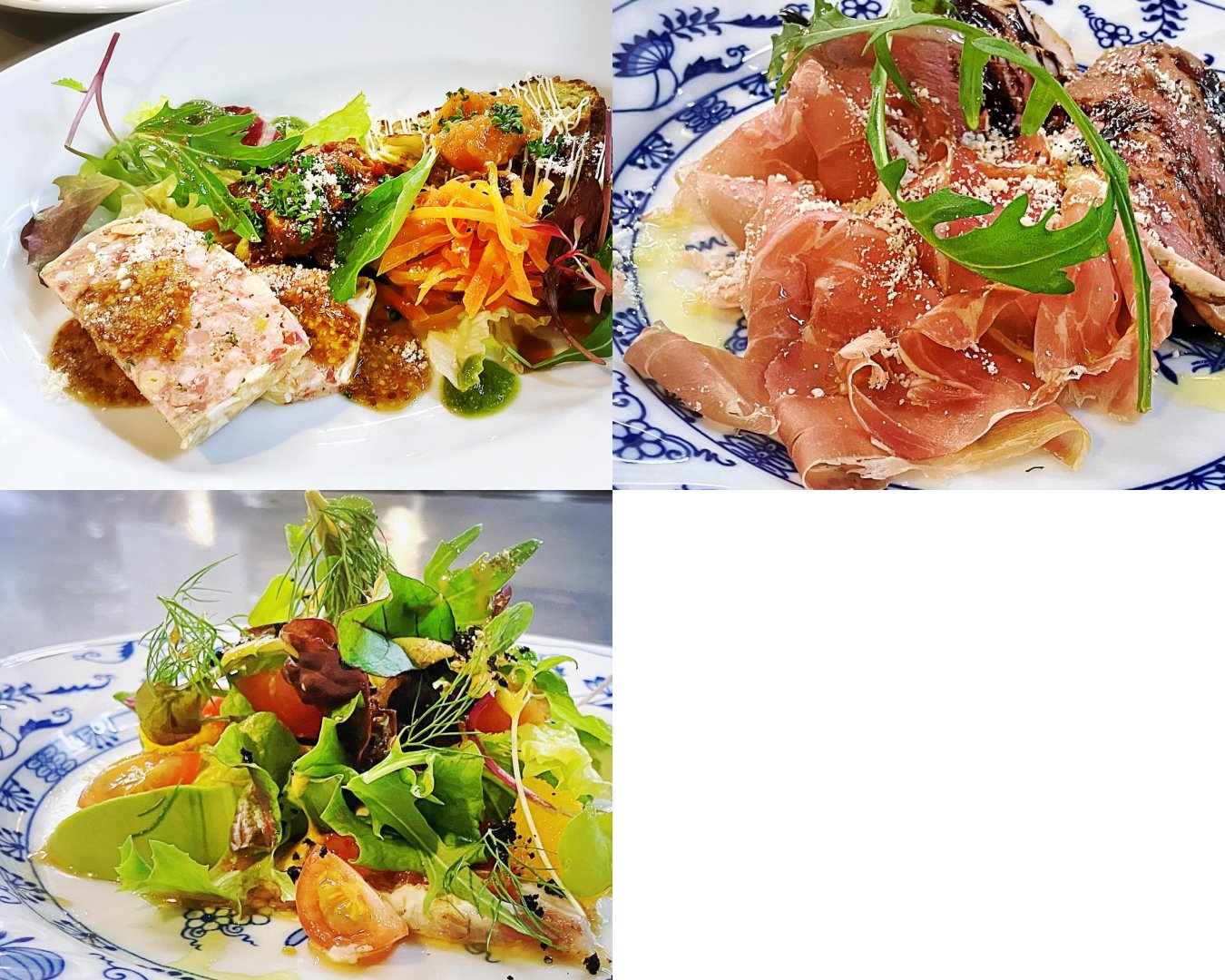 前菜盛り合わせ