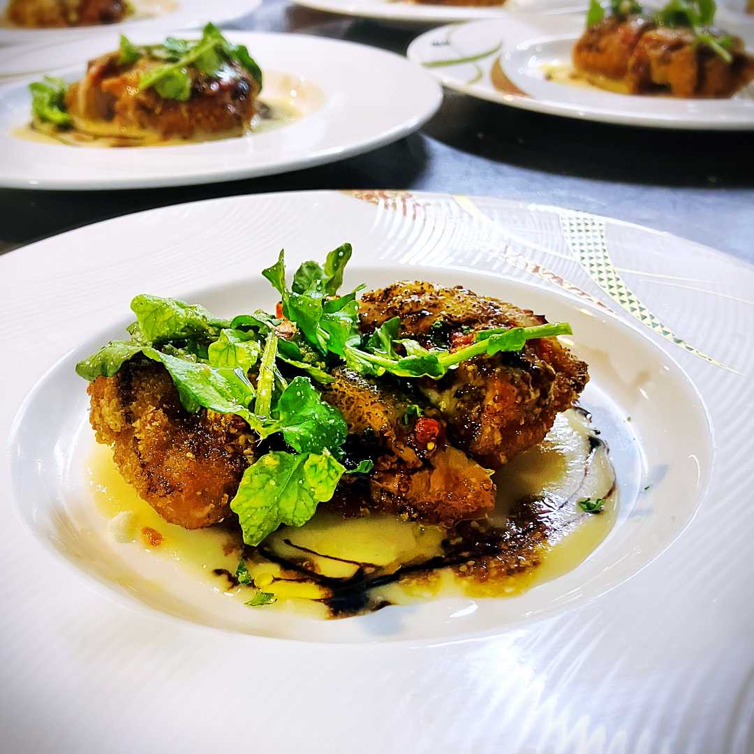 【肉料理】若鶏のナポリ風カツレツ<マンジャーレ>